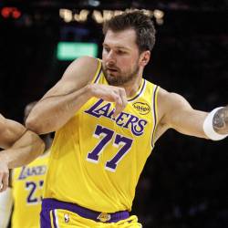 Luka Dončić v akciji (ANSA)