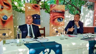 Roberto Dipiazza (levo) in Francesco Russo (FOTODAMJ@N)