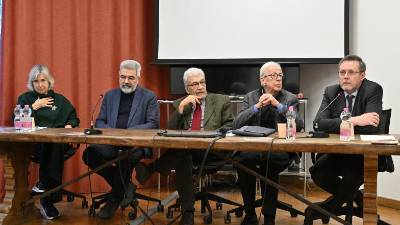 Predstavitev opere Zlatorog v tržaškem Novinarskem krožku (FOTODAMJ@N)