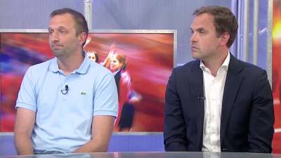 Borut Ban (levo) in Peter Lisjak