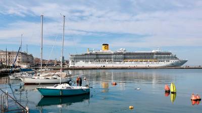 Costa Deliziosa je priplula v Trst (LUCA TEDESCHI/FOTODAMJ@N)