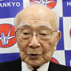 Terumi Tanaka, 93-letni Japonec, ki je preživel ameriško atomsko bombo v Nagasakiju