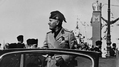 Benito Mussolini v Trstu