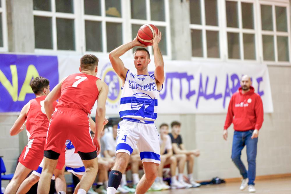 Kontovelovi košarkarji z neprebojno obrambo do zmage v Červinjanu