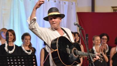 Vlado Kreslin na koncertu pod zvezdami v SKD Barkovlje (ARHIV)