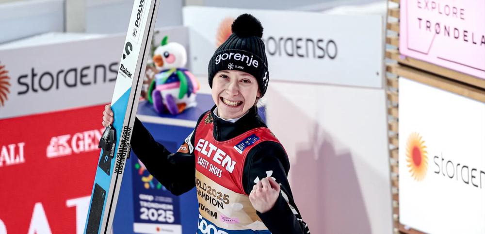 Nika Prevc dosegla jubilejno trideseto zmago