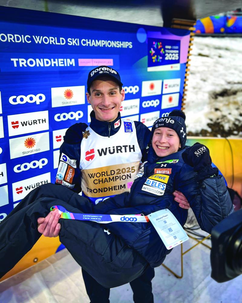 Slovensko zastavo na ZOI bosta nosila Nika in Domen Prevc