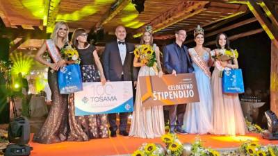 Naslov miss Slovenije je na finalu v Braslovčah osvojila 23-letna Vida Milivojša iz Ljubljane (FACEBOOK MISS SLOVENIJE)