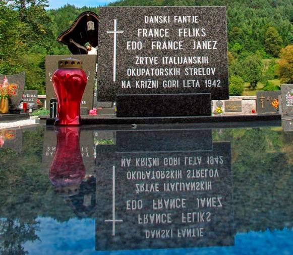 Grob ustreljenih fantov v Loški dolini (S.T.)