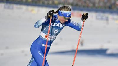 Anamarija Lampič na svetovnem prvenstvu v Oberstdorfu