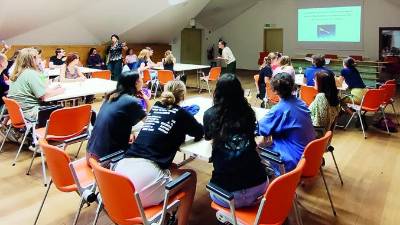 Trenutek poletne šole v Bovcu (GM)