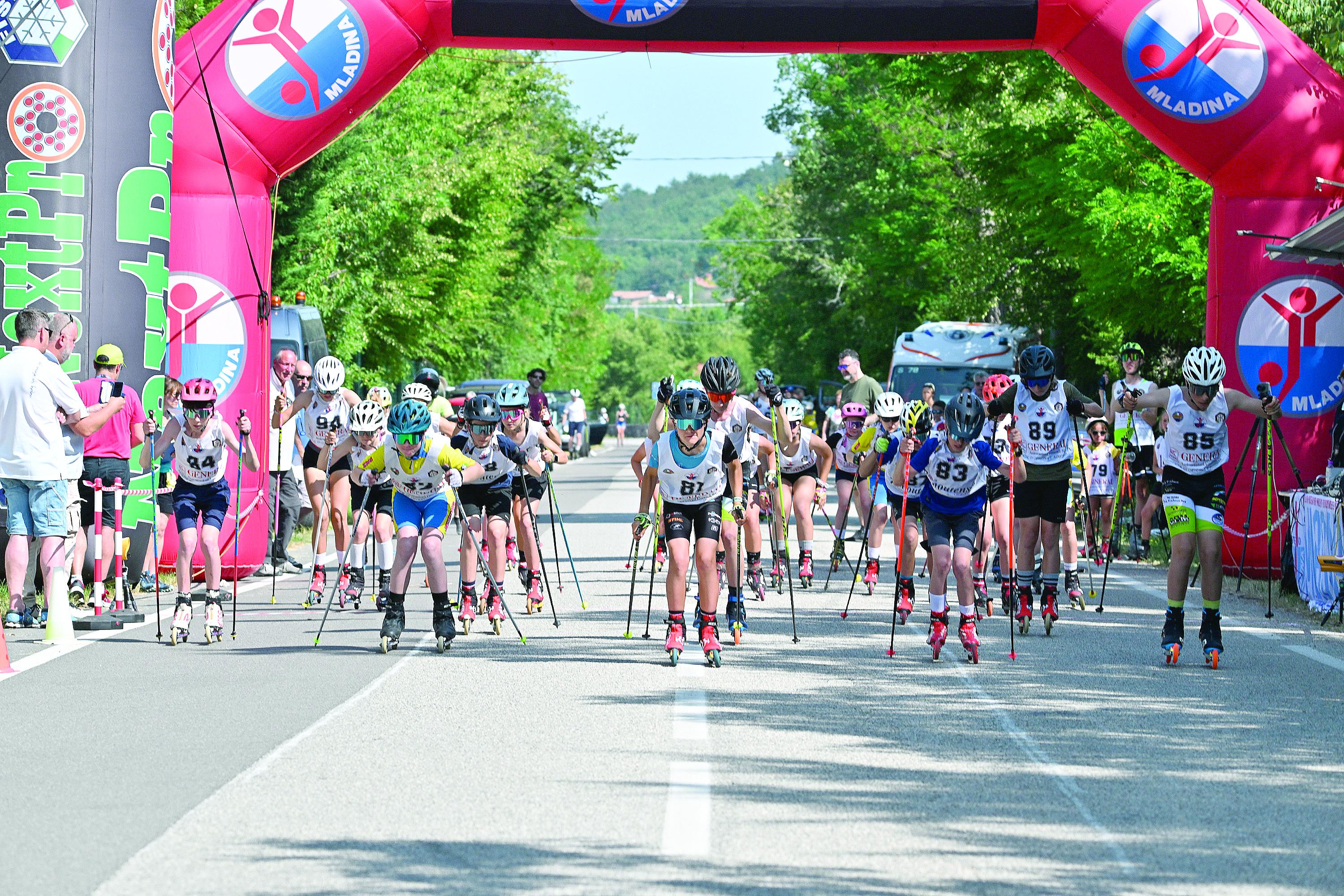 Rolkarska sezona se začenja na Krasu