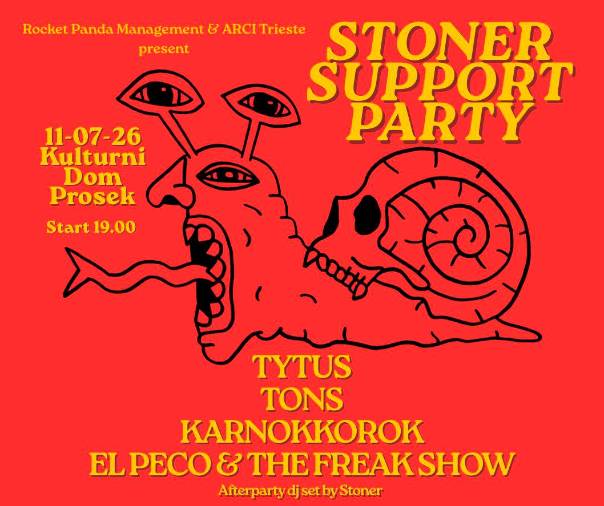 V soboto, 11. julija, bo na sporedu alternativni podporni dogodek Stoner Support Party