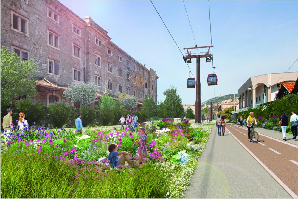 Žičnico bi lahko speljali samo skozi Staro pristanišče