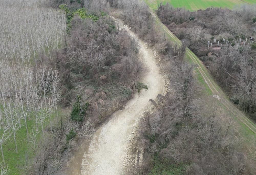 Novembra je poplavila Verso, zdaj zaradi suše poginjajo ribe