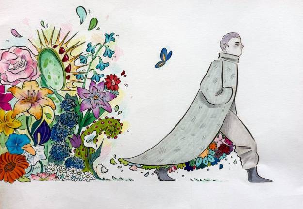 Iztočnica je bil Kosovelov Majhen plašč