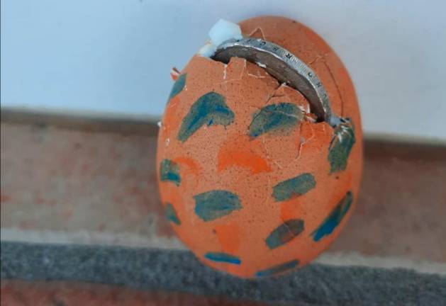 Po barvanju še »šticanje«