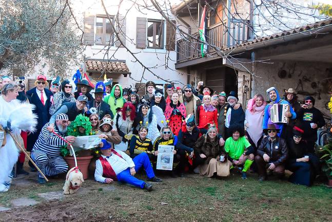 Pustarji v Doberdobu s Primorskim dnevnikom <i>(</i><i>V.G.)</i>