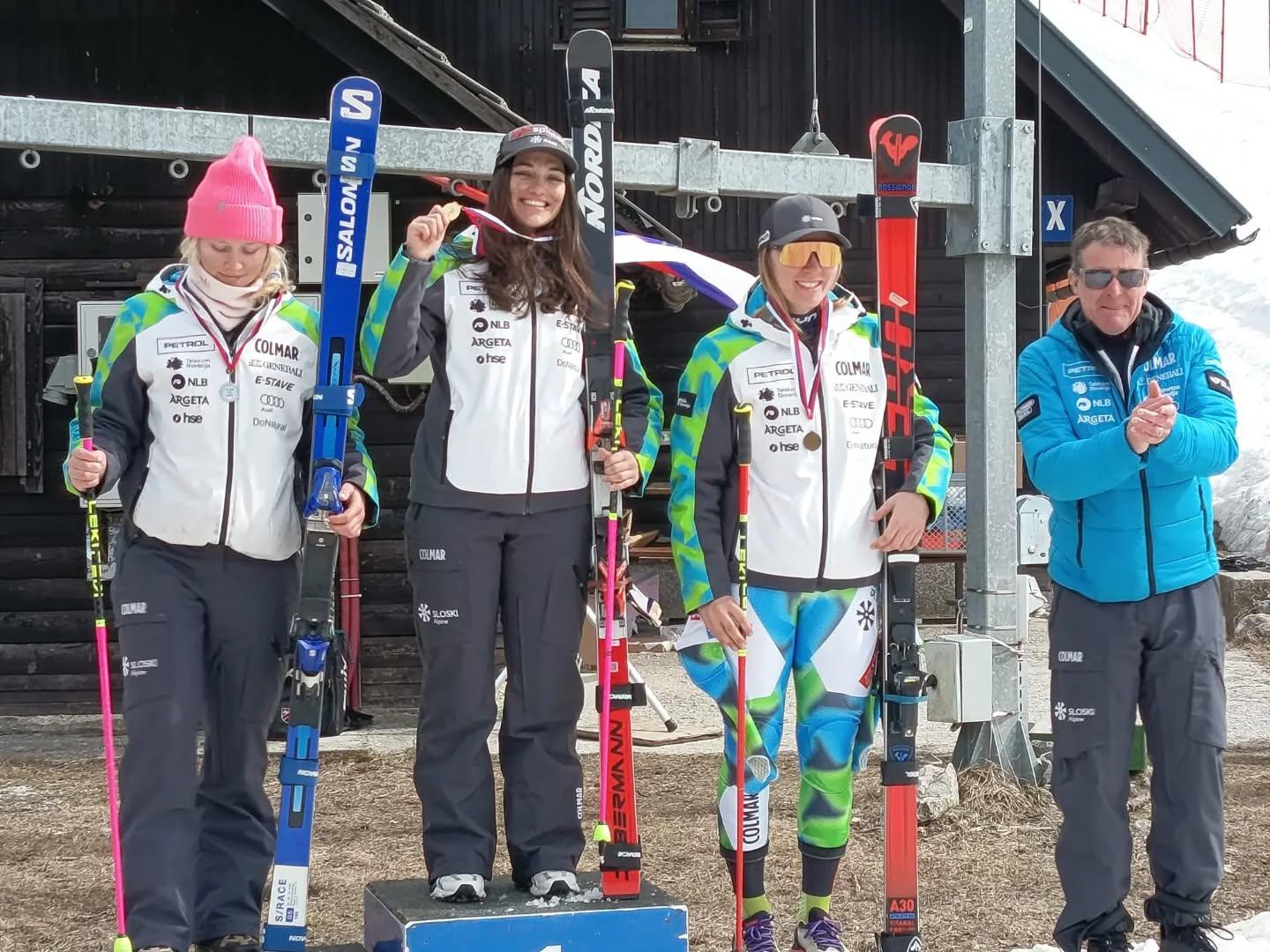 Caterina Sinigoi državna prvakinja v veleslalomu