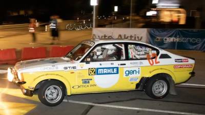 Lani sta bila med udeleženci novogoriške dirke tudi Goričana Luigi Terpin in Luca Benossi, ki sta tekmovala z avtomobilom tipa Opel Kadett Gt/e (RALLY-NOVAGORICA.SI)