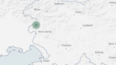 Lokacija potresa (INGV)