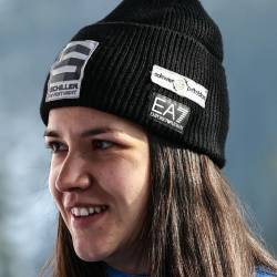 Andrea Vötter (levo) in Marion Oberhofer na arhivskem posnetku (ANSA)