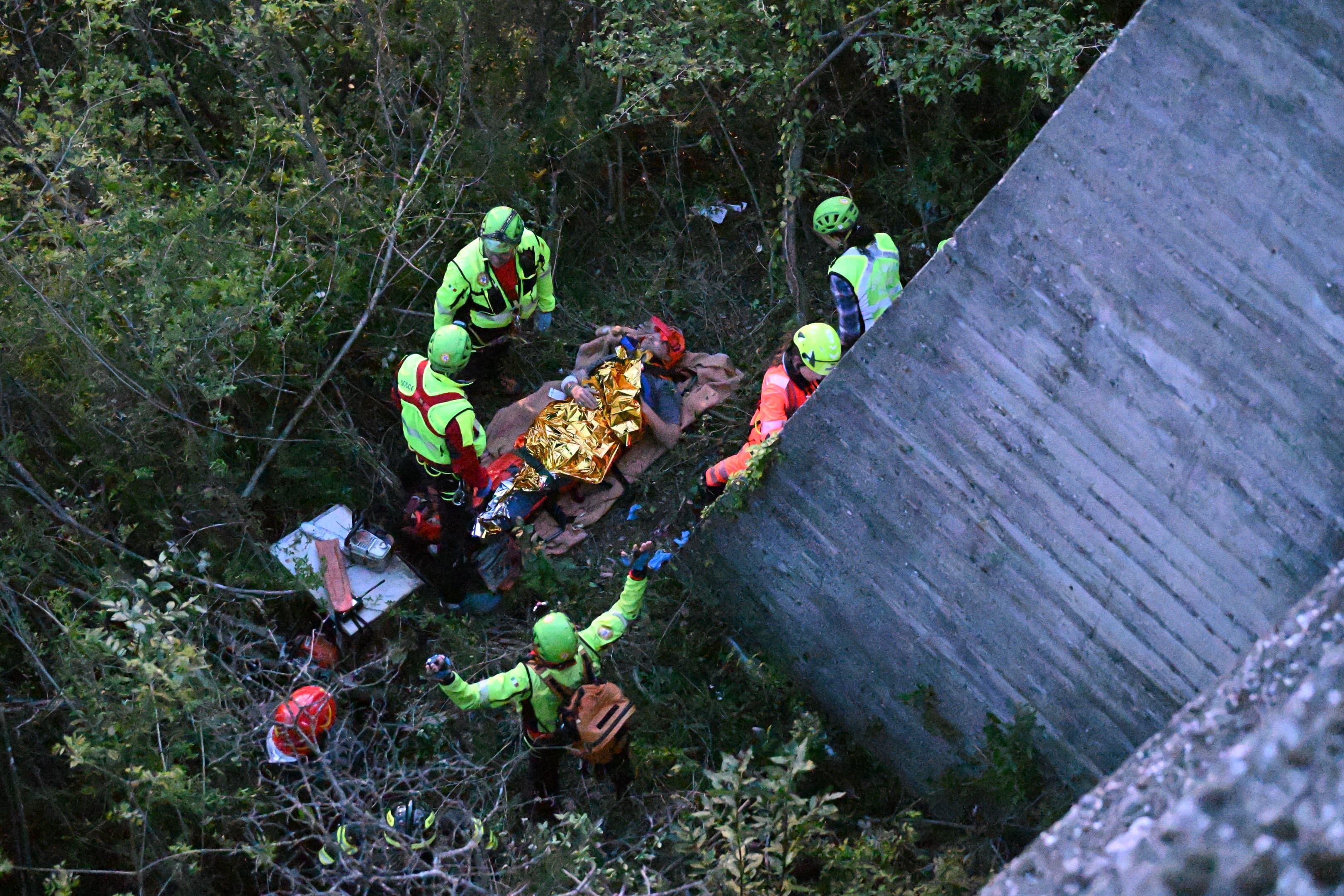 Gledal je morje in padel s Furlanske ceste