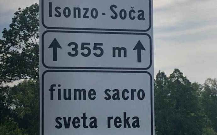 Reka Soča po novem sveta tudi v slovenščini