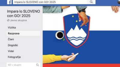 Facebook stran Impara lo sloveno (FACEBOOK)