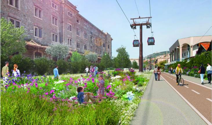 Žičnico bi lahko speljali samo skozi Staro pristanišče