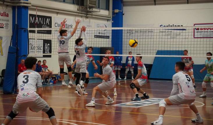 SloVolley ZKB zamudil lepo priložnost, Zalet in Soča (moški) OK