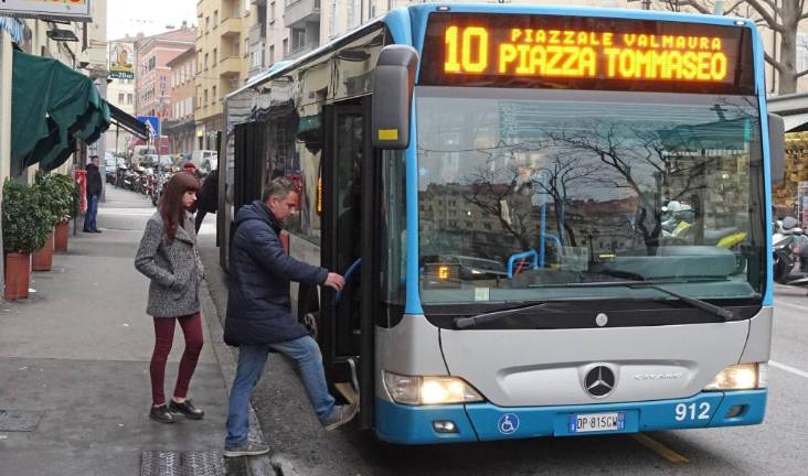 Na mestnem avtobusu št. 10 nov napad na voznika