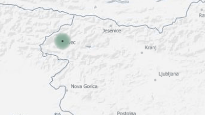 Lokacija potresa (ARSO)