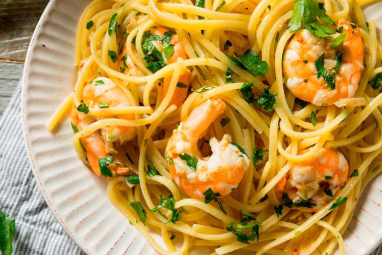 Špageti s kozicami in rukolo <i>(foto: www.lacucinaitaliana.it)</i>