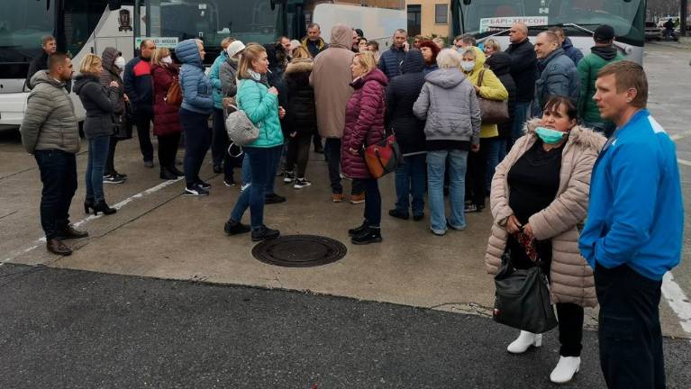 Tržaške ulice povsem samevajo