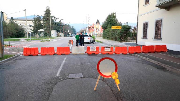 Meja na Goriškem spet zaprta ...