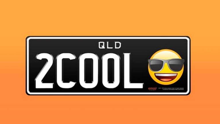 V Avstraliji avtomobilske tablice s smeški