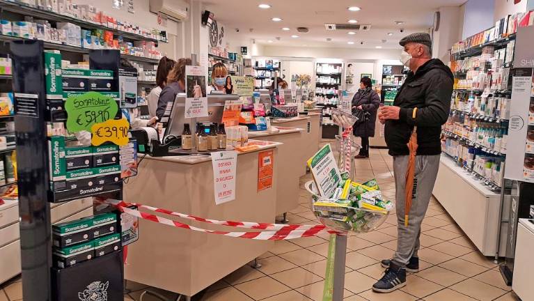 Tržaške ulice povsem samevajo