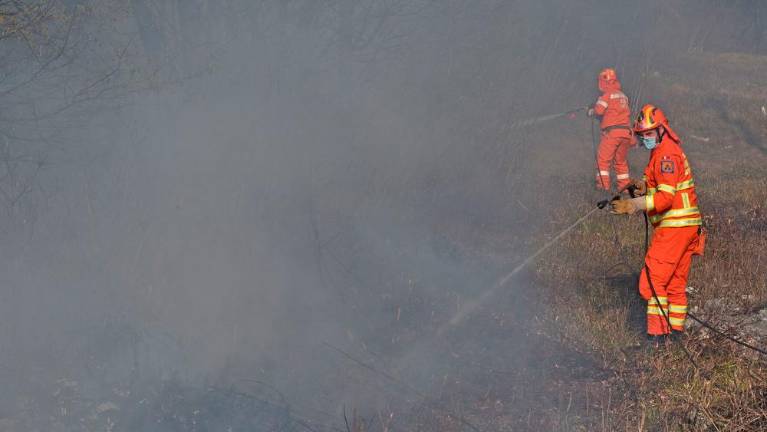 Ogenj in dim na Krasu