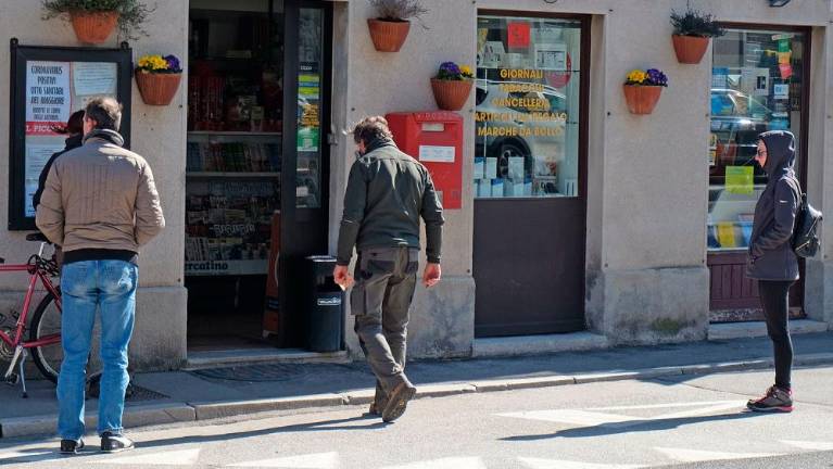 Tržaške ulice povsem samevajo