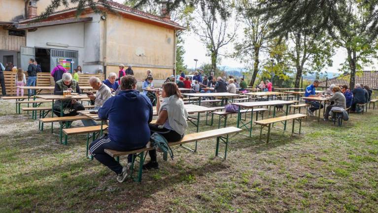 Na Sabotin krenilo okrog 140 pohodnikov