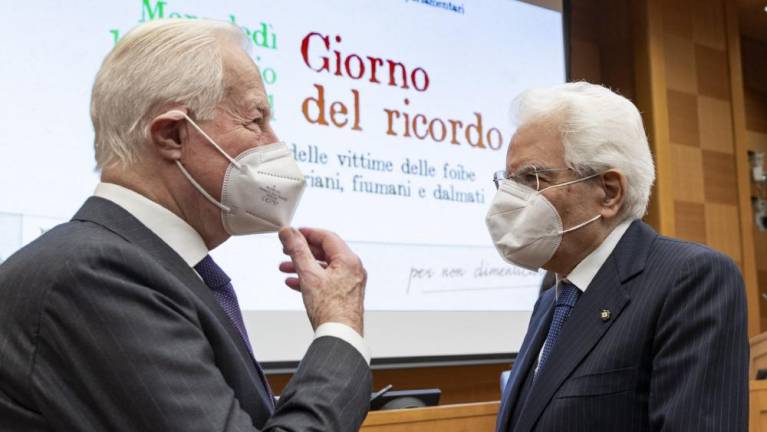 Fico tudi o »nasilni italijanizaciji«, Mattarella se je zahvalil Pahorju