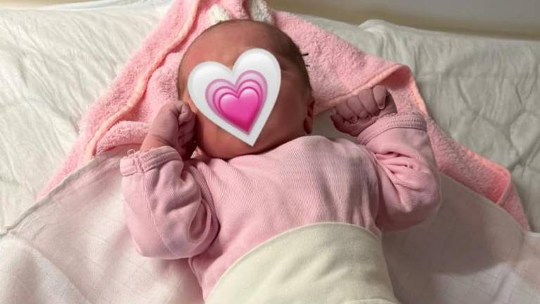 Luka Dončić in Anamaria Goltes pozdravila drugo hčerko