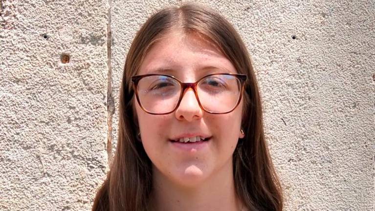 Atletinja Bora Mateja Calzi ima rada tudi petje v zboru