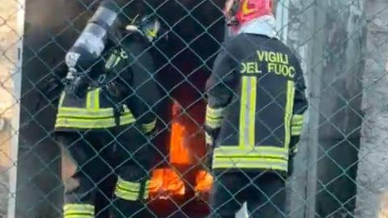 V Nabrežini zagorela električna centrala