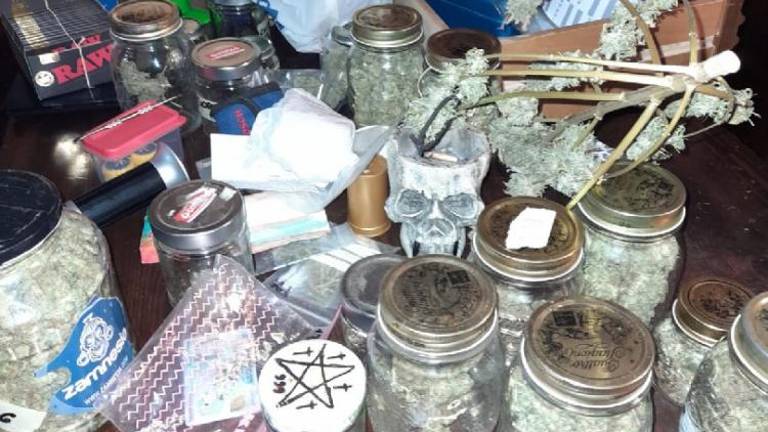 Na domu gojil konopljo in opij