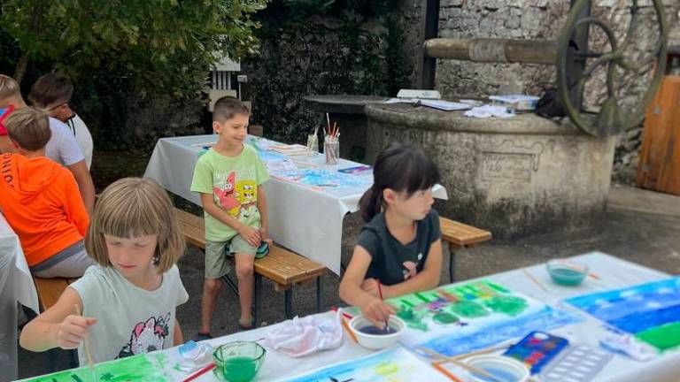 Teden v znamenju vode in otroške ustvarjalnosti