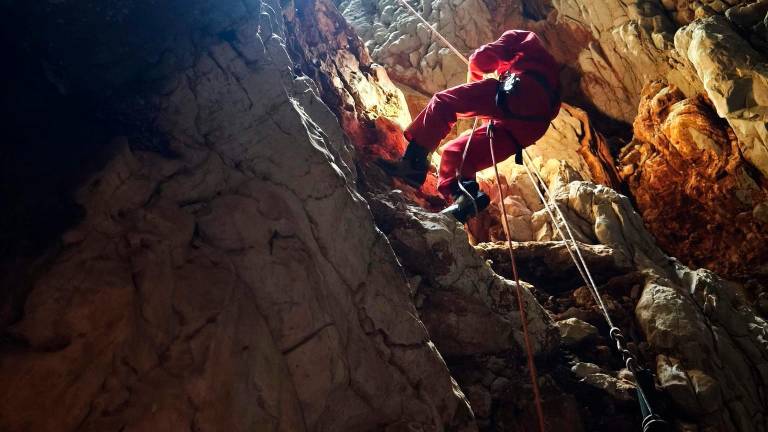 Pri izvirih Timave odkrili nov rov (foto in video)