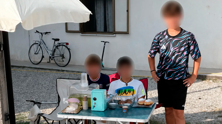 Trem najstnikom, ki so prodajali limonade, bodo mopede podarili