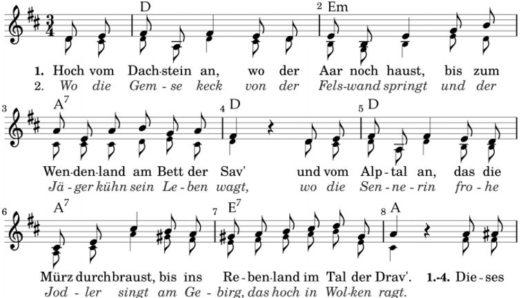 Na avstrijskem Štajerskem nov poskus uzakonitve sporne himne